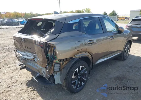 2025 Nissan Kicks Sv Intelligent Awd from USA, damaged, VIN 3N8AP6CB8SL341737